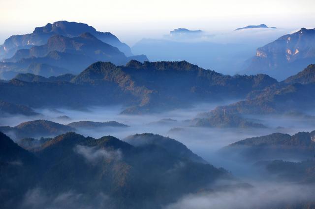 【四季光影】广元朝天:镜头下的望远山