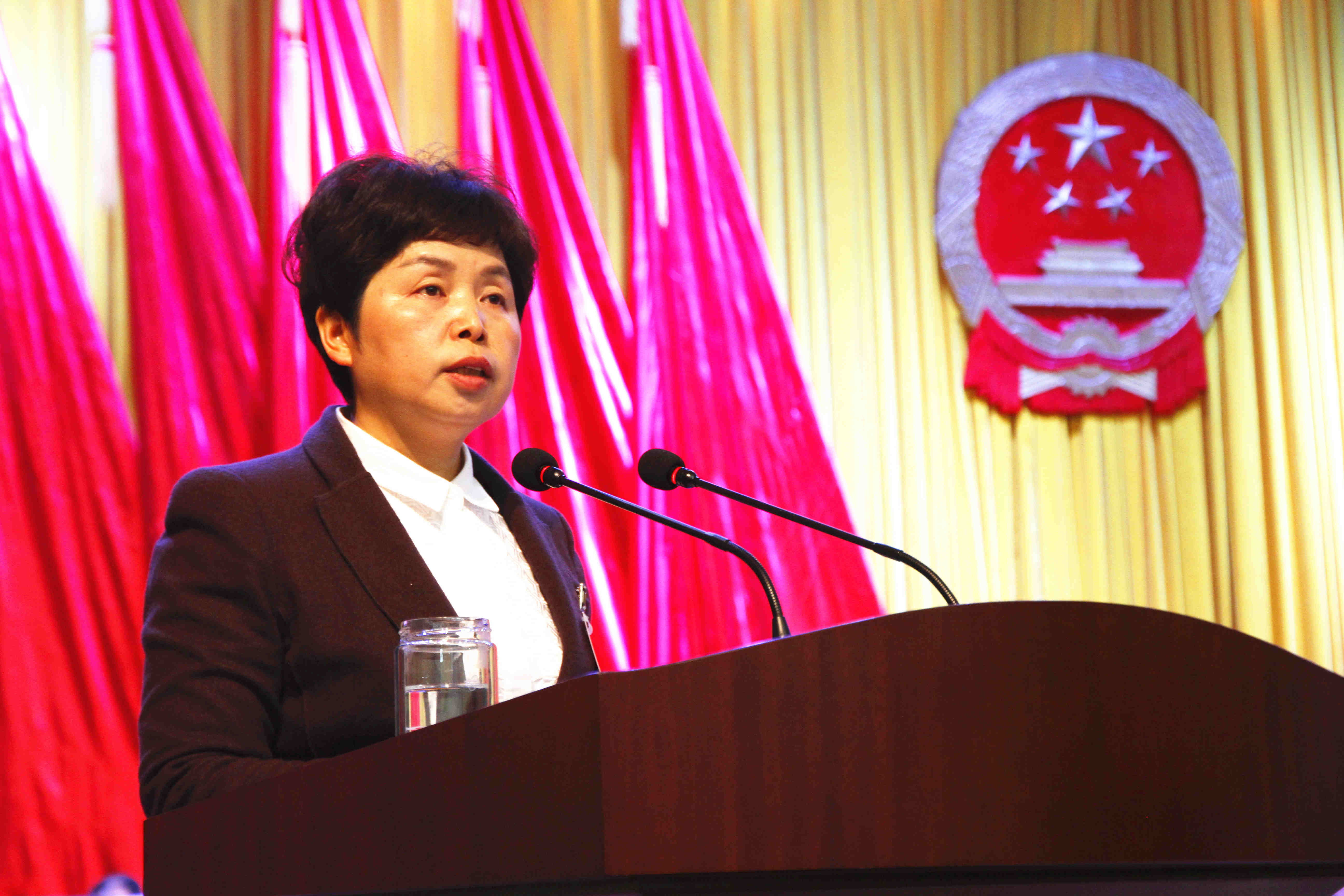 第二次全体会议    梁黎作区人大常委会工作报告    本网讯(黄凤来